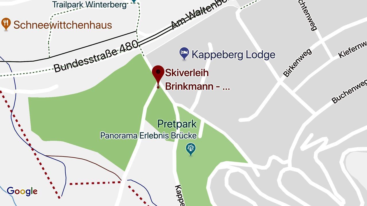 Kappeberg Lodge Winterberg Buitenkant foto