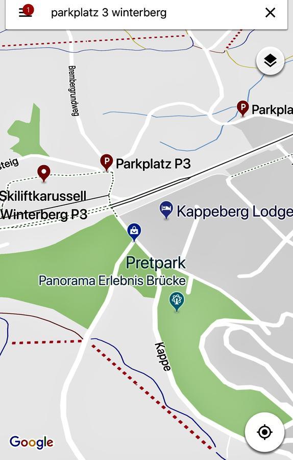Kappeberg Lodge Winterberg Buitenkant foto